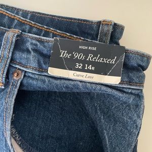 Abercrombie Curve Love 90s Relaxed Jeans 32R|14
